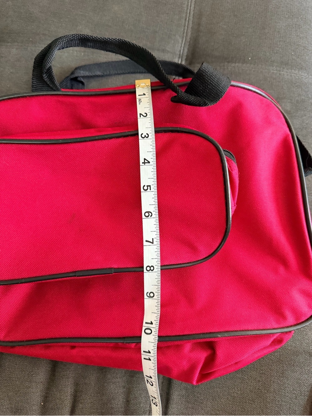 Beverly Hills Polo Club Men’s Red Toiletry and Travel Bag Set - Picture 3 of 7